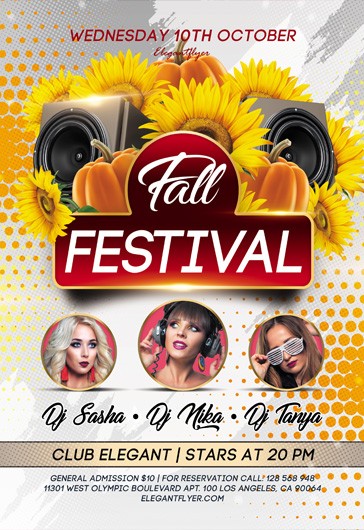 Fall Festival Flyer