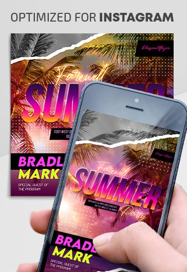 Despedida de Verano Fiesta en Instagram