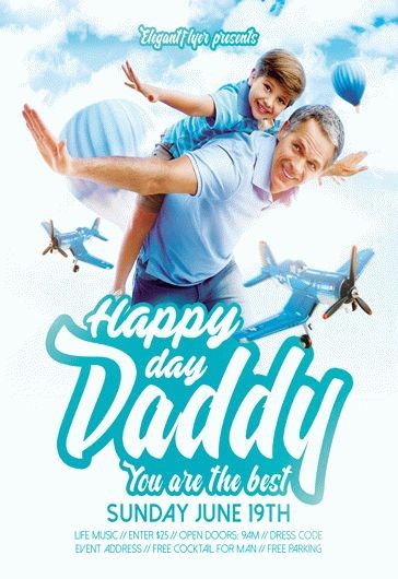 Father`s Day Flyer