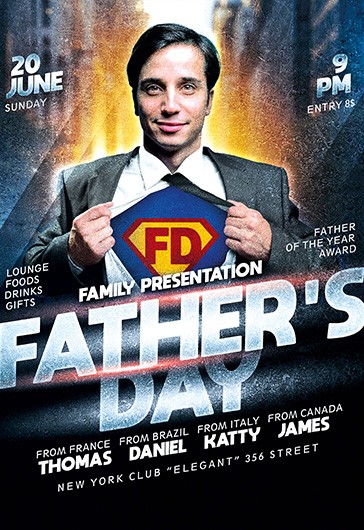 Father's Day Flyer