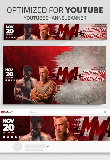 Fight Youtube - Youtube Templates