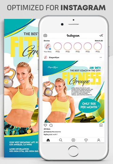 Fintess Instagram