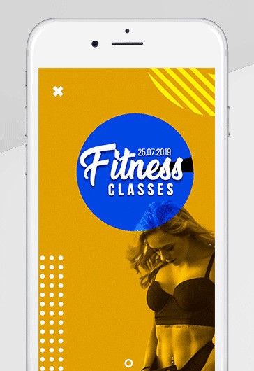 Fitness Classes - Instagram Templates