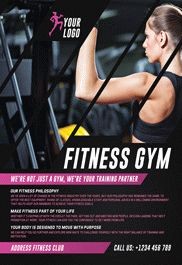 Design de Academia de Fitness V03