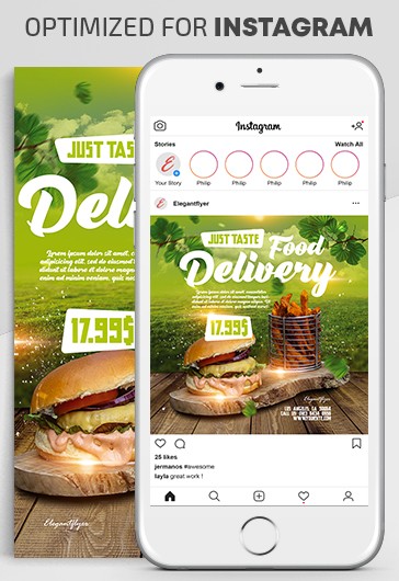 Food Delivery Instagram