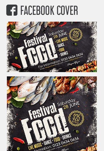 Food Festival Facebook - Facebook Templates