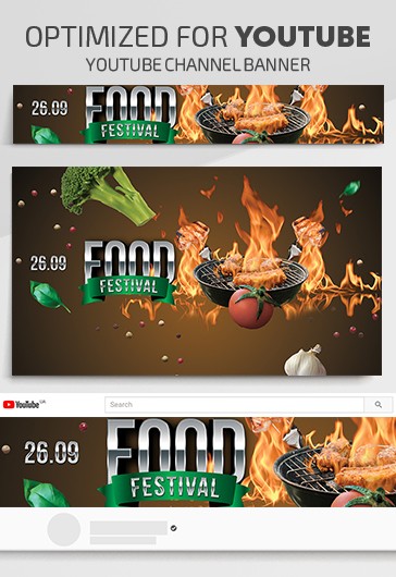 Food Festival Youtube - Youtube Templates