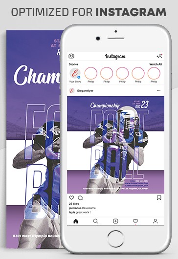 Football Championship Instagram