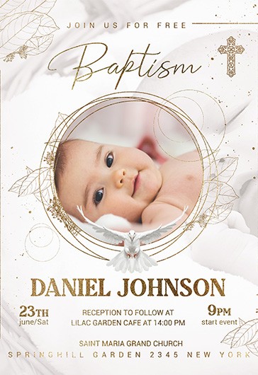 Baptism - Baptism Invitation