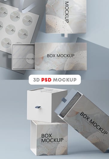 Box Mockup - Box