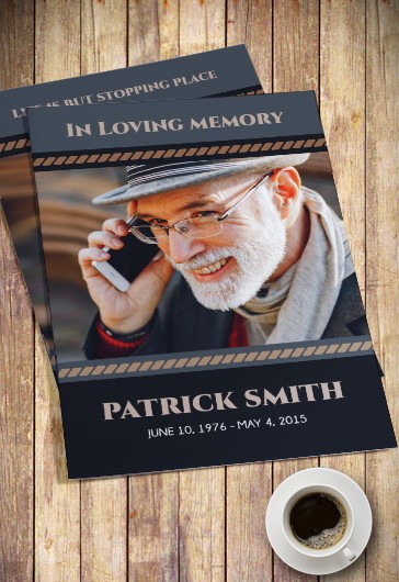 Free Funeral Brochure Template in PSD