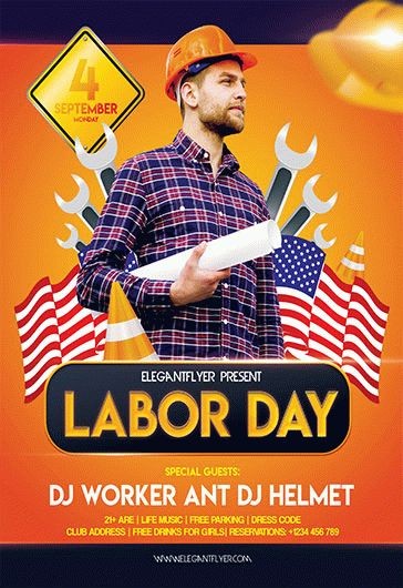 Free Labor Day Flyers | elegantflyer.com