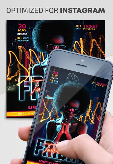 Vendredi Takeover Party Instagram