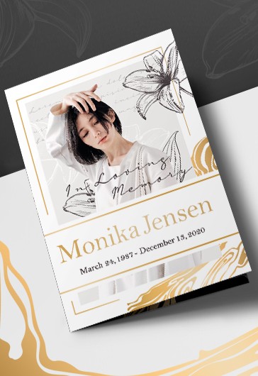 Funeral Program Bi-Fold