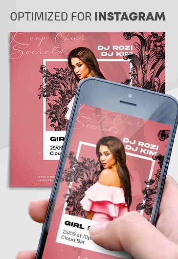 Girl Festival - Free Instagram Stories Template in PSD + Post Templates ...