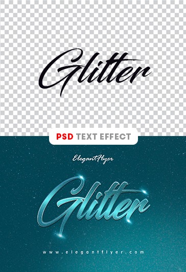 Glitter Text Effect - Glitter