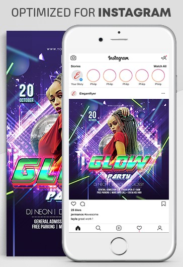 Fiesta Glow de Instagram