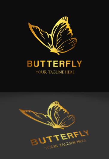 Gold Butterfly