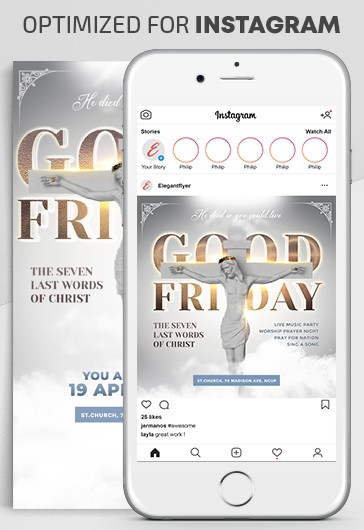 Good Friday Instagram - Instagram Templates
