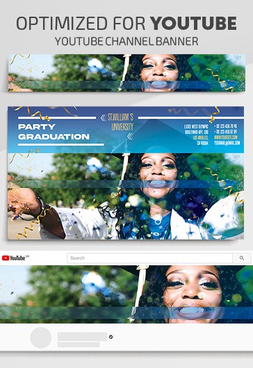 Graduation Party Youtube - Youtube Templates
