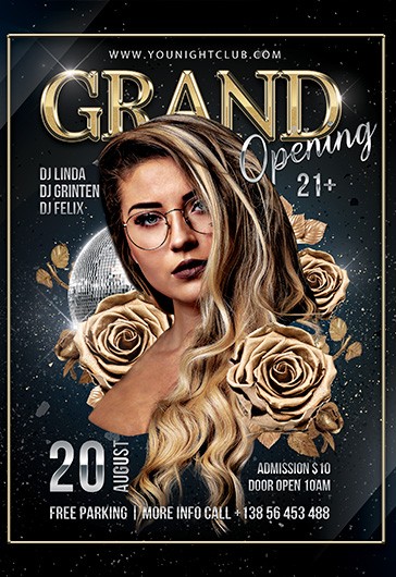 Amazing Grand Opening Flyer