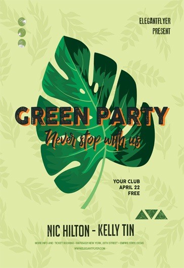Green Party Flyer