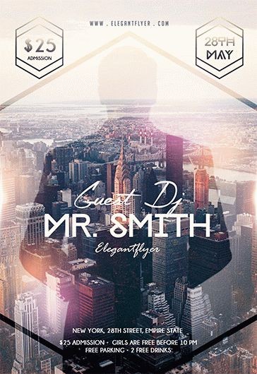 Guest Dj Flyer