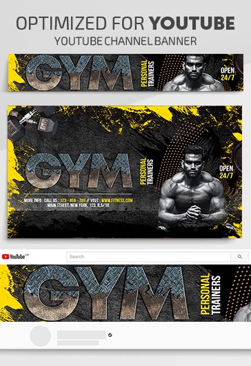 Ginásio Fitness Youtube.