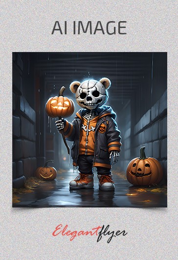 Orso di Halloween - Immagini gratuite di Halloween