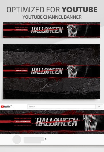 Halloween - Youtube Templates