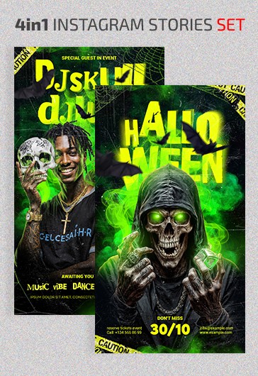Halloween Instagram Stories Pack
