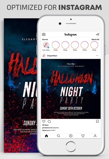 Ensemble Halloween Instagram.