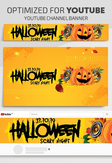 Halloween Night Youtube - Youtube Templates