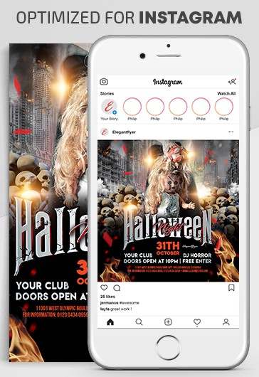 Pacchetto per Instagram Notte di Halloween