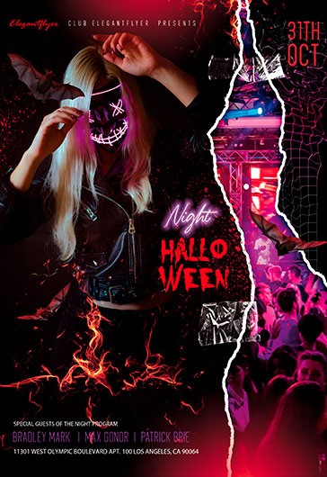 Halloween Night Flyer