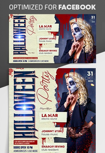 Festa di Halloween su Facebook