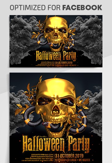 Festa de Halloween no Facebook