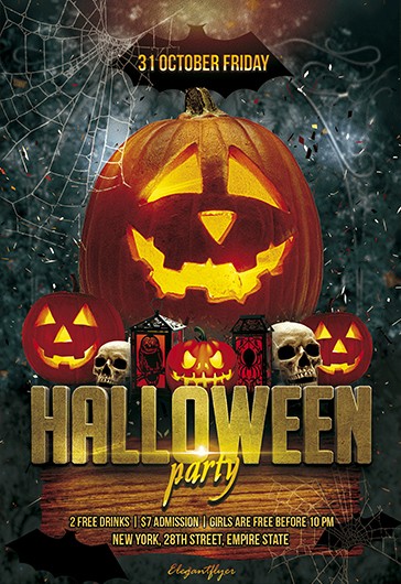Halloween party Flyer