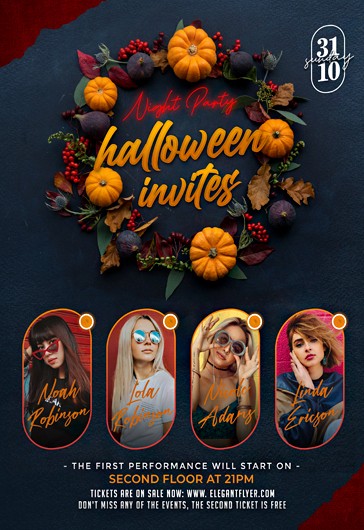 Halloween Party Flyer