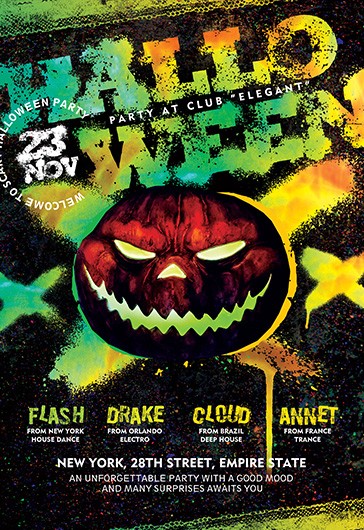 Volantino di Halloween