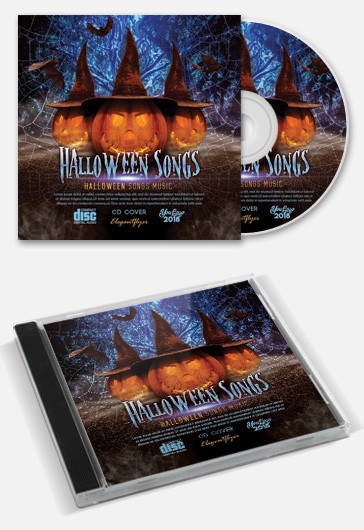Halloween Songs - CD Covers