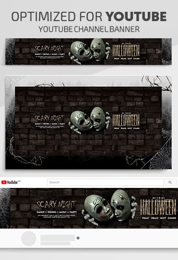 Halloween Youtube - Youtube Templates