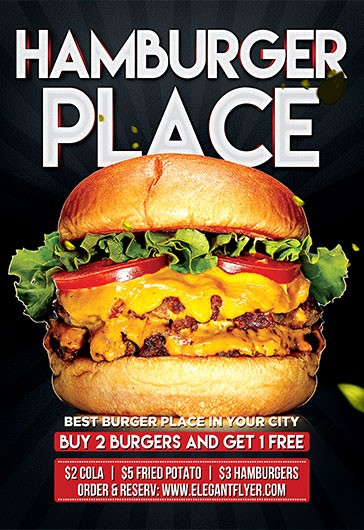Hamburger Place Flyer