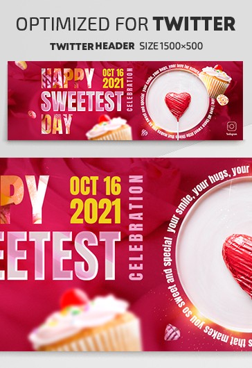 Fröhlicher Sweetest Day Twitter