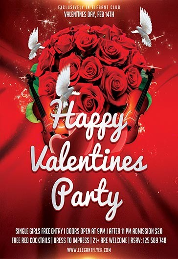 Szczęśliwe Walentynki Party