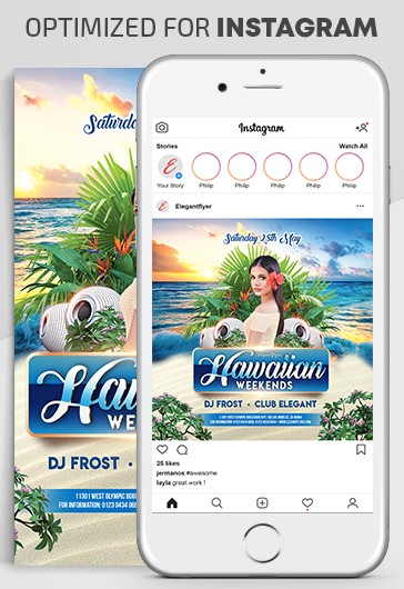 Week-ends hawaiiens Instagram