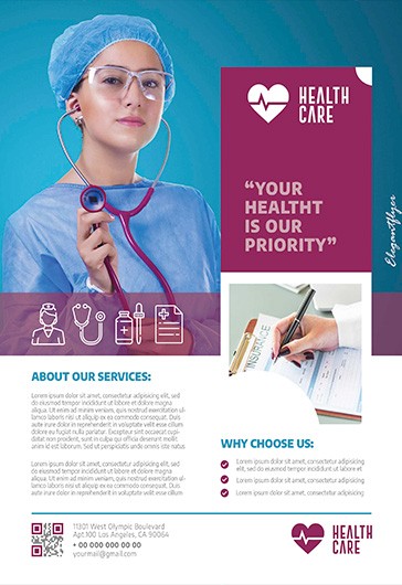 1000+ Free Health Care Flyer templates (PSD) - by Elegantflyer