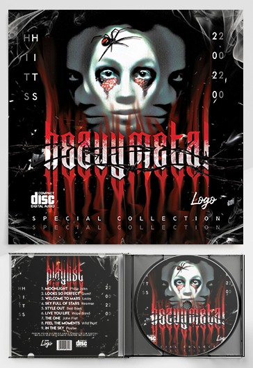 Heavy metal CD Cover