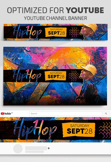 Hip-Hop Youtube - Plantillas de Youtube