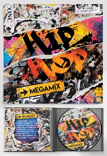 Hip Hop Megamix - Copertine dei CD